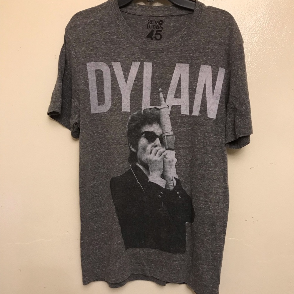 DYLAN REVOLUTION 45 Men’s heather grey T- shirt